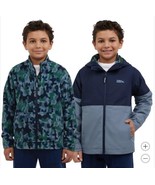 Eddie Bauer Boys Girls Jacket Blue Multicolor 3-in-1 Water-Resistant Hooded - $59.64 CAD