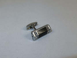 Men J.Valintin Cufflinks Vitorofolo for French Cuff Shirt V39-60 Black Diamond image 4