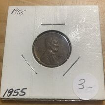 1955 Lincoln Bronze Wheat Penny Average Circulated Condition - $2.97