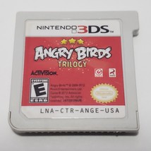 Angry Birds Trilogy (Nintendo 3DS, 2012) Game Cartridge Authentic Tested - £6.99 GBP