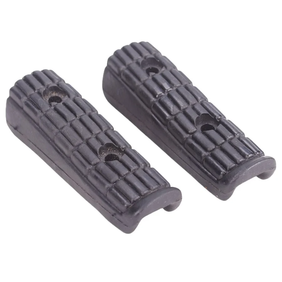 1 Pair Rubber Motorcycle Front Foot Step Pegs Cover Motorbike Foot Rest ... - $7.93