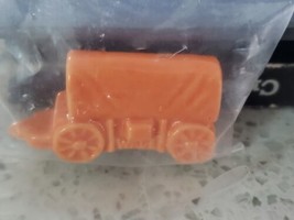 Wade Whimsies Covered Wagon Stagecoach Figurine Red Rose Tea American He... - $4.93