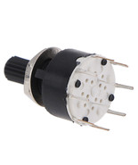 SR16mm Rotary Switch 2 Pole 3 4 position 1 Pole5 6 7 8 Position Axis Ban... - $2.37