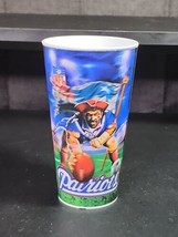 Vintage New England Patriots Nfl Football Sports 3D Lenticular Drinking Cup 90s - £13.28 GBP