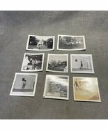 Lot of 8 Vintage 1960s Photographs Show Parade Beach Seal Picnic Daily Life - $17.64 CAD