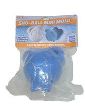 ✅ Ideal Sno-Ball Mini Mold Blue Panda Shaped Snow Ball mold NEW - $8.00
