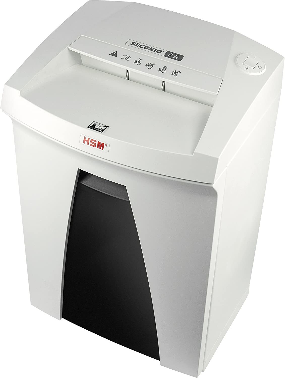Primary image for Hsm Securio B22S, 22–24 Sheet, Strip–Cut, 8–7 Gallon Capacity Continuous