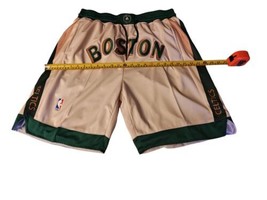 Jus Don Men&#39;s Cream Boston Celtics 2023/24 City Edition Swingman Shorts XXL - $49.50