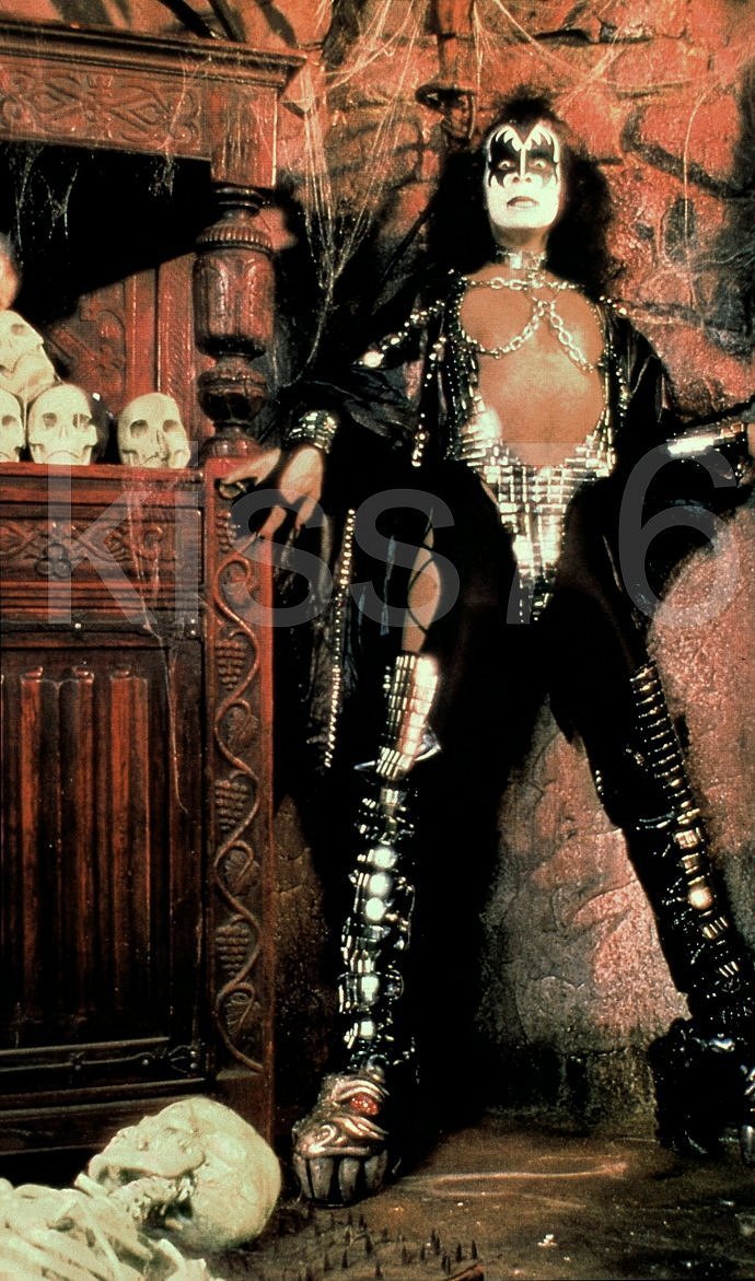 KISS Band Gene Simmons Custom 20 x 34 Inch Alive II Era Dungeon Poster - $40.00
