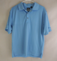 Ping Collection Men&#39;s Light Blue 100% Polyester Polo Shirt Size Medium - $276.49 MXN