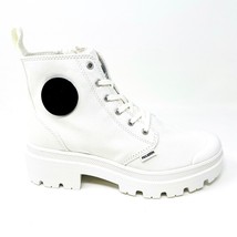 Palladium Pallabase Twill Star White Womens Platform Boots 96907 116 - $69.95