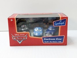 Vintage Disney Pixar World of Cars Courtroom Crew  Sally  Doc Hudson  Ne... - £25.69 GBP