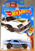 2016 Hot Wheels Target Snowflake #126 Muscle Mania 6/10 CAMARO Z28 Lavender wPr5 - £8.60 GBP