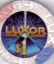 $1 LUXOR Hotel Casino Las Vegas Casino Chip - £4.67 GBP