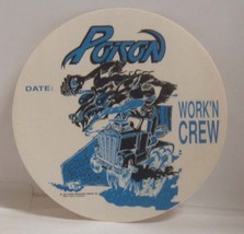 POISON / BRET MICHAELS - VINTAGE ORIGINAL CONCERT TOUR CLOTH BACKSTAGE PASS - $10.00