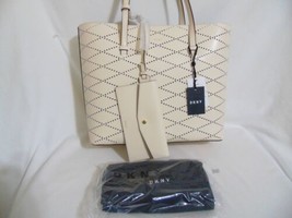 DKNY Ivory Marley Large Tote  RP888 $248 - $148.80