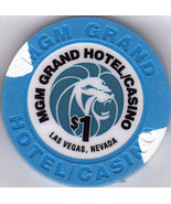$1 MGM Grand Hotel Las Vegas Nevada Casino Chip - $92.26 MXN
