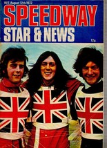Speedway Star Magazine - August 12, 1972 - £3.07 GBP