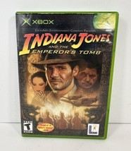 Indiana Jones and the Emperor&#39;s Tomb (Microsoft Xbox, 2003) Complete TESTED - £31.10 GBP