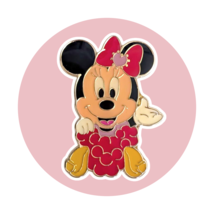 Minnie Mouse Disney Pin: Raspberry - $375.06 MXN
