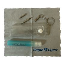 Eagle Eye Eyeglass Cleaning &amp; Repair Kit, 0.34 oz. Bottle Cleaning Spray, Microf - £2.36 GBP