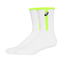 ASICS Graphic Crew Socks Unisex M(25~27cm) Sports Training Socks NWT 3043A103101 - £18.63 GBP