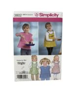 Simplicity Pattern 3802 Children&#39;s Apron NEW - $16.87 CAD