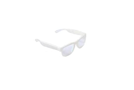 NEW Smart Bluetooth Glasses w/ audio &amp; transitional lenses white adult unisex - £15.94 GBP