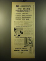 1950 Johnson&#39;s Baby Lotion Ad - The new formula Johnson&#39;s Baby Lotion - £14.50 GBP