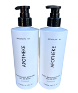 2 Bottles Apotheke Canvas Plant Based Bath BODY WASH 16.2Oz Shower Gel - $725.50 MXN