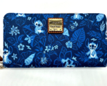 Disney Dooney &amp; and Bourke Stitch Wallet Wristlet NWT Blue Lilo 2024 B - £174.56 GBP