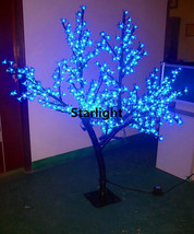 5ft LED Cherry Blossom Tree Outdoor Blue Tree Wedding Christmas Party 43... - £212.50 GBP