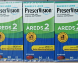NEW 24 Pack CASE Bausch Lomb PreserVision® AREDS 2 Formula Vitamin Miner... - $100.00