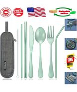 Lightweight &amp; Dishwasher Safe 8-Piece Cutlery Set for Outdoor Adventures... - $37.18 CAD