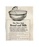 Quaker Oats Cereal 1913 Advertisement Puffed Wheat Rice Print Ad DWCC18 - $41.18 CAD