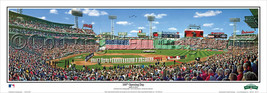 Red Sox Fenway Park 100th Opening Day 2012 Unframed Panoramic Poster #2072 - £38.57 GBP