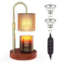 RAINBEAN Candle Warmer Lamp, Adjustable Height Electric Candle Warmer With Timer - £211.40 GBP