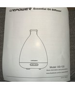 Essential Oil Diffuser URPOWER Version Aroma Humidifier Lights And 2 Oils - $21.00