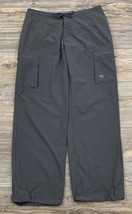 Mountain Hard Wear Hiking Pants Size 8 Grey Nylon/Elastane Outdoor Hikin... - £11.07 GBP