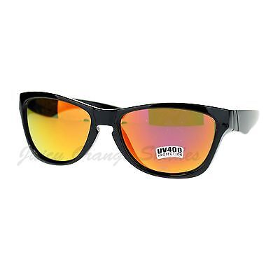 Deportivo Gafas de Sol Moda Unique Ovalado Marco Color Lente Espejo - $8.24+
