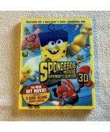 The Spongebob Movie: Sponge Out of Water Blu-ray 3D, W/ Holographic Slip... - $457.02 MXN