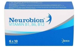 5 X 60&#39;s Vitamin B1, B6, B12 Neurobion Nerve Relief Numbness Tingling Fast Ship - £113.56 GBP