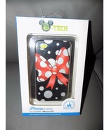 Disney Parks MINNIE MOUSE BOW iPhone 4S Cell Phone Cover NEW - £28.40 GBP