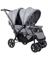 Foldable Lightweight Front Back Seats Double Baby Stroller-Gray - Color:... - $5,340.48 MXN