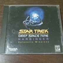 Star Trek Deep Space Nine HARBINGER Holosuite Missions PC Game 1995 CD - £23.64 GBP