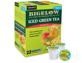 Bigelow Tropical Iced Green Tea 22 to 132  Count Keurig K cups Pick Any ... - £20.73 GBP+