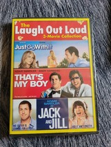 DVD Jack and Jill / Just Go with It / That&#39;s My Boy NEW Adam Sandler - £22.90 GBP