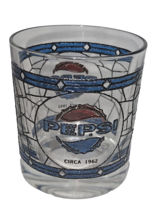 Pepsi Cola Circa 1962 logo Glass Tiffany Style Stained Glass Design Vint... - £7.75 GBP
