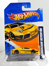 Hot Wheels Mattel Lamborghini Revention HW All Stars &#39;12 1:64 1/10 Red Lines - £5.40 GBP