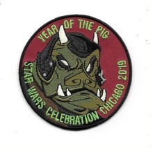 Star Wars Celebration Chicago 2019 Year of The Pig Embroidered Patch NEW UNUSED - £6.25 GBP
